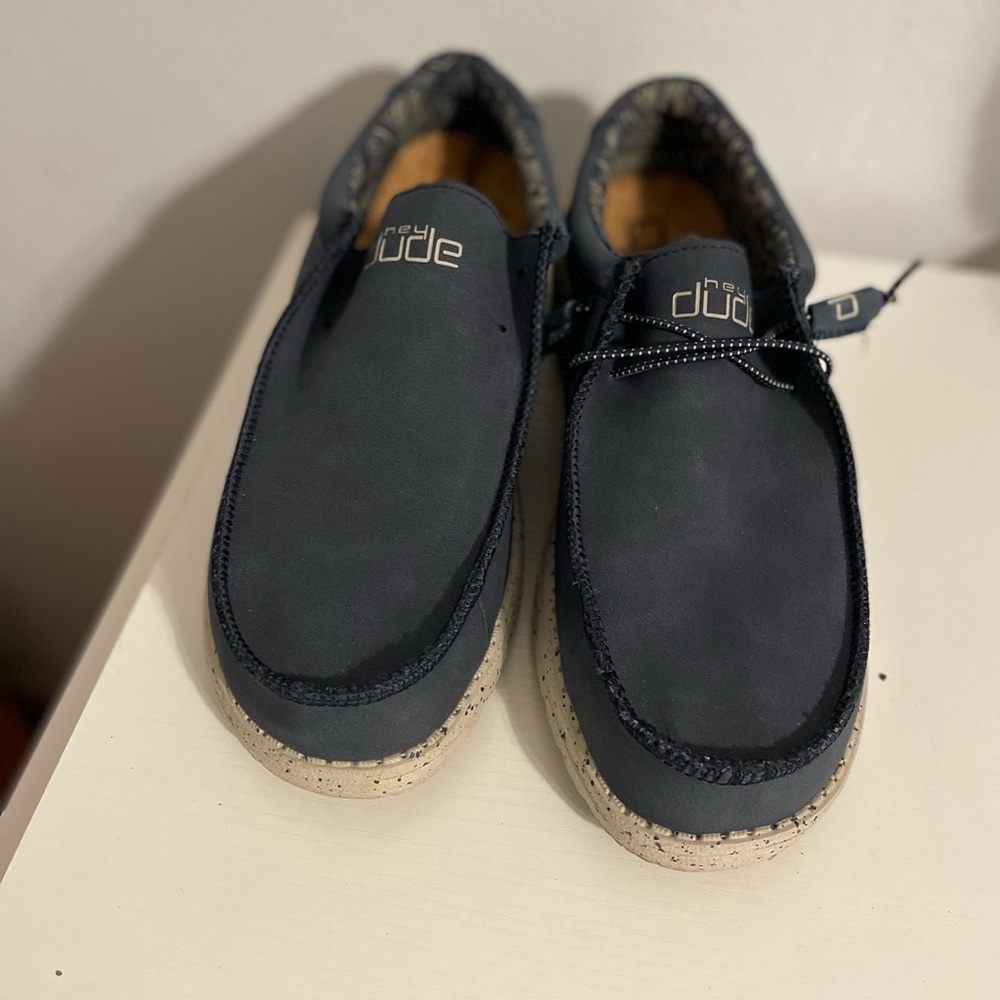 Hey Dude Navy casual shoes